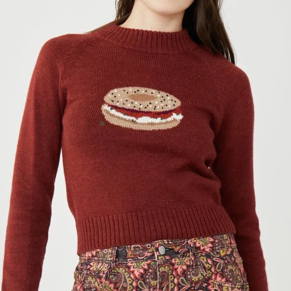 Rachel Antonoff Bagel Schmear Sweater